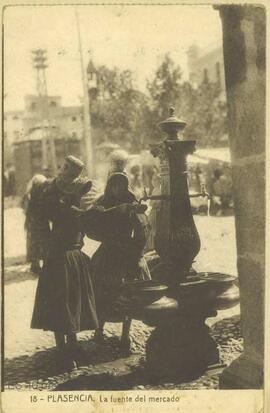 La fuente del Mercado. Plasencia