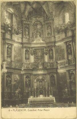 Catedral. Altar Mayor. Plasencia.
