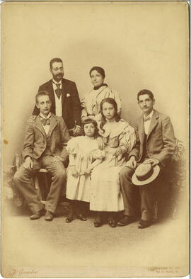 Familia Sánchez-Ocaña Silva y Delgado