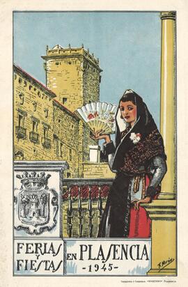 Ferias y fiestas en Plasencia 1945