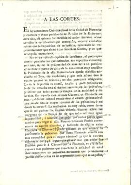 Impresos sobre la capitalidad