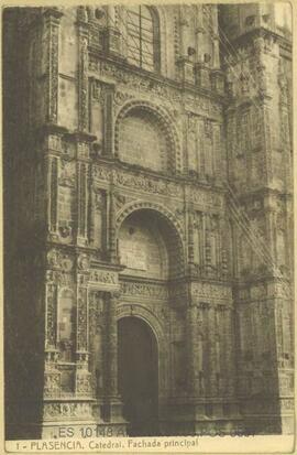Catedral. Fachada Principal. Plasencia.